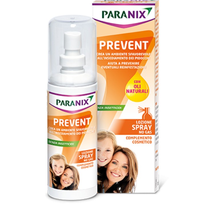 Paranix Prevent Spray Preventivo Pidocchi 100ml - Paranix Paranix Prevent Spray Preventivo Pidocchi 100ml - Paranix