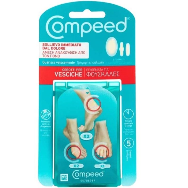 Cerotti Vesciche Misto 5 Pezzi - Compeed