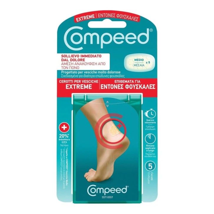 Cerotti Vesciche Extreme 5 Pezzi - Compeed