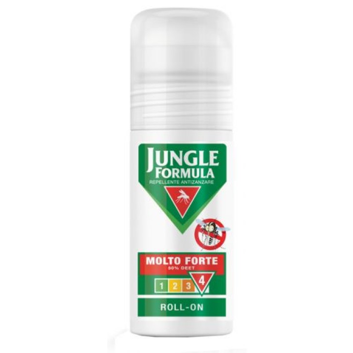 Jungle Formula Molto Forte Repellente Zanzare Roll-On 50 ml - Jungle