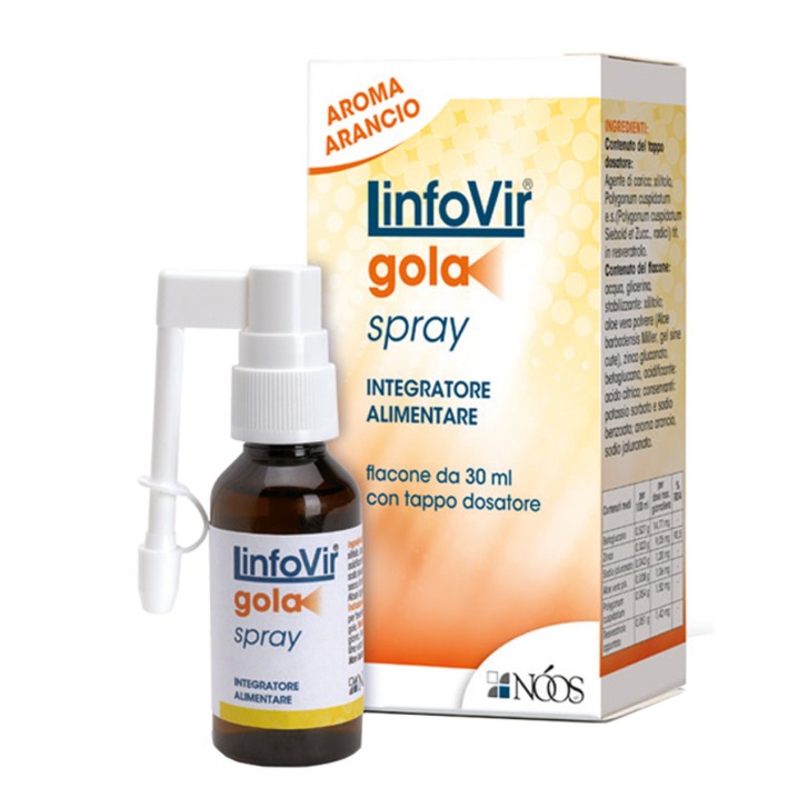 Linfovir Gola Dispositivo Medico Spray Orale 30ml - Linfovir Linfovir Gola Dispositivo Medico Spray Orale 30ml - Linfovir