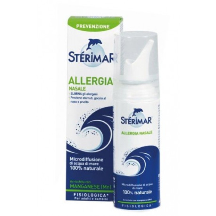 Sterimar Allergia Nasale Spray Fisiologico con Manganese 100 ml - Sterimar