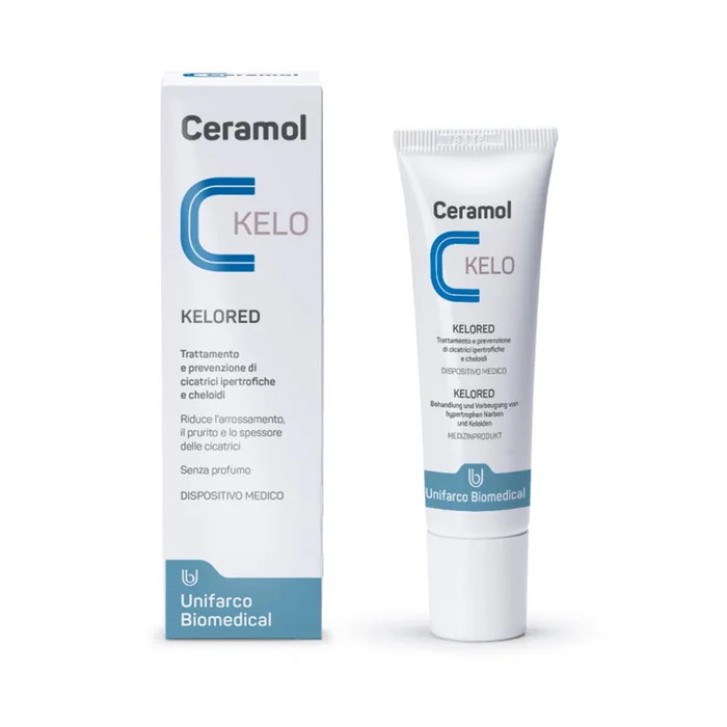 Ceramol Kelored Gel Trattamento Cicatrici 30ml - Unifarco