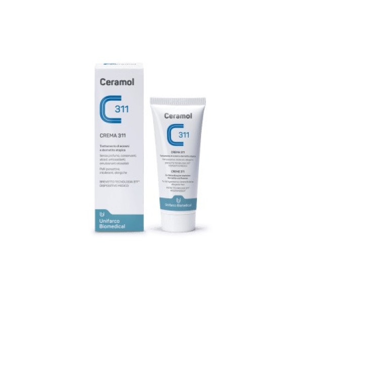 Ceramol Lipocrema 311 Emolliente Riparatore 50ml - Unifarco