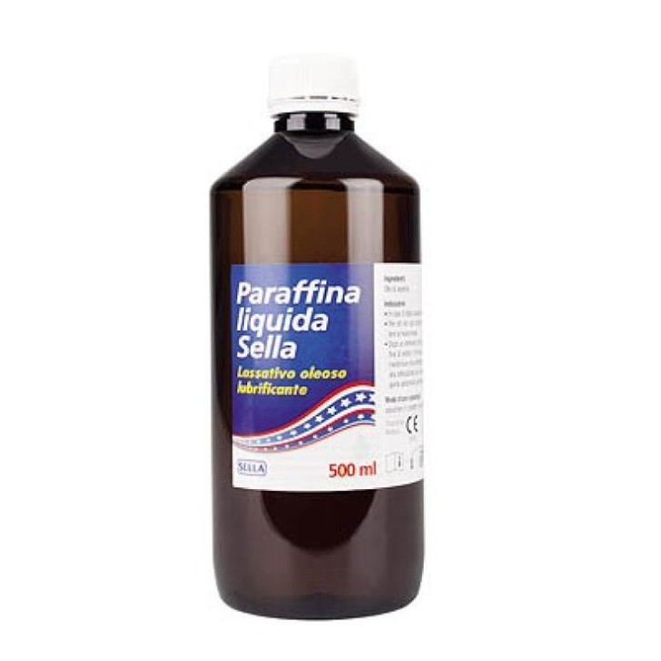 Paraffina Liquida MD Lassativo Oleoso Lubrificante 500ml - Sella Paraffina Liquida MD Lassativo Oleoso Lubrificante 500ml - Sella