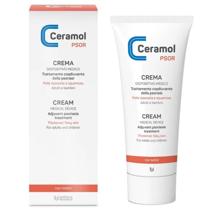 Ceramol Psor Crema Emolliente per Psoriasi Lieve e Moderata 200ml - Unifarco