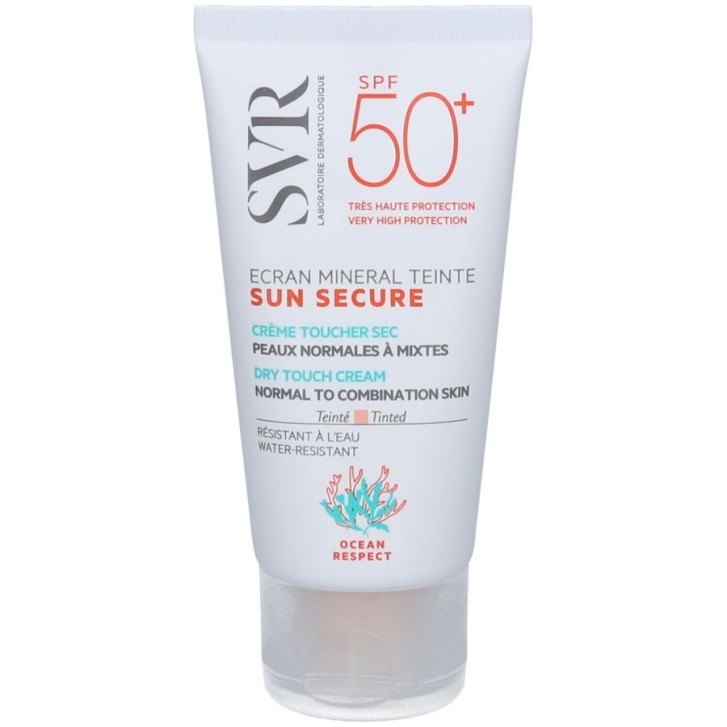 SVR Sun Secure Crema Viso Colorata SPF 50+ 50 ml - SVR