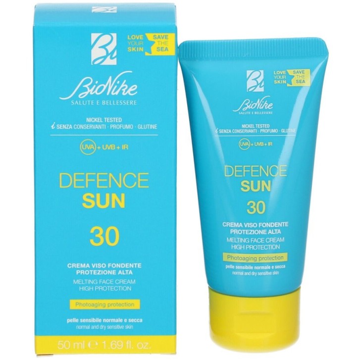 Bionike Defence Sun Crema Viso Fondente SPF 30 50ml - Bionike