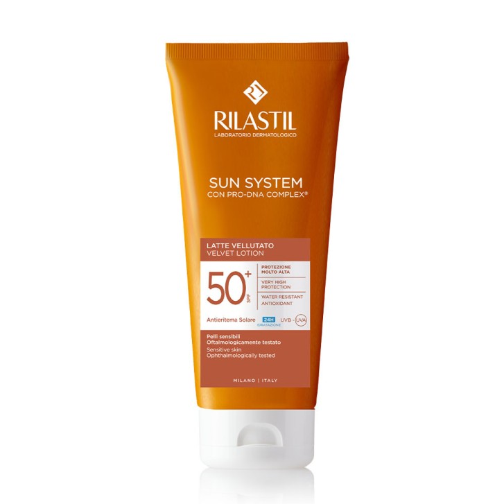 Latte Solare Vellutato SPF50+ 200ml - Rilastil
