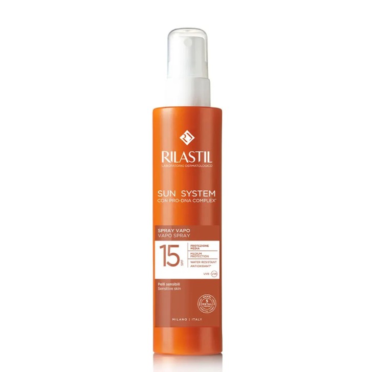 Rilastil Sun System Spray Solare SPF 15 Corpo 200ml - Rilastil