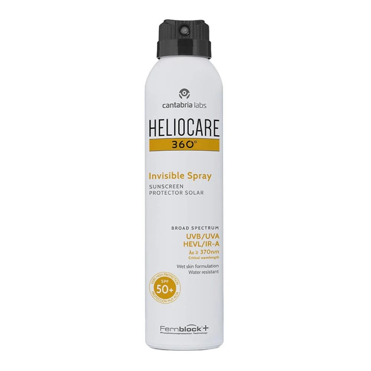 Heliocare 360 Invisible Spray SPF50+ Protezione Solare Corpo 200ml - Heliocare