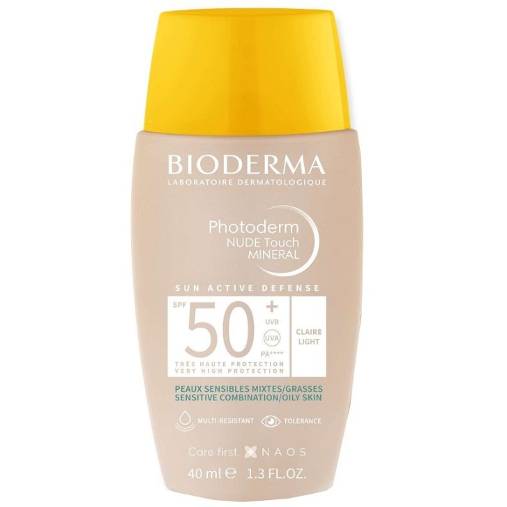 Photoderm Nude Touch Claire SPF50+ 40ml - Bioderma