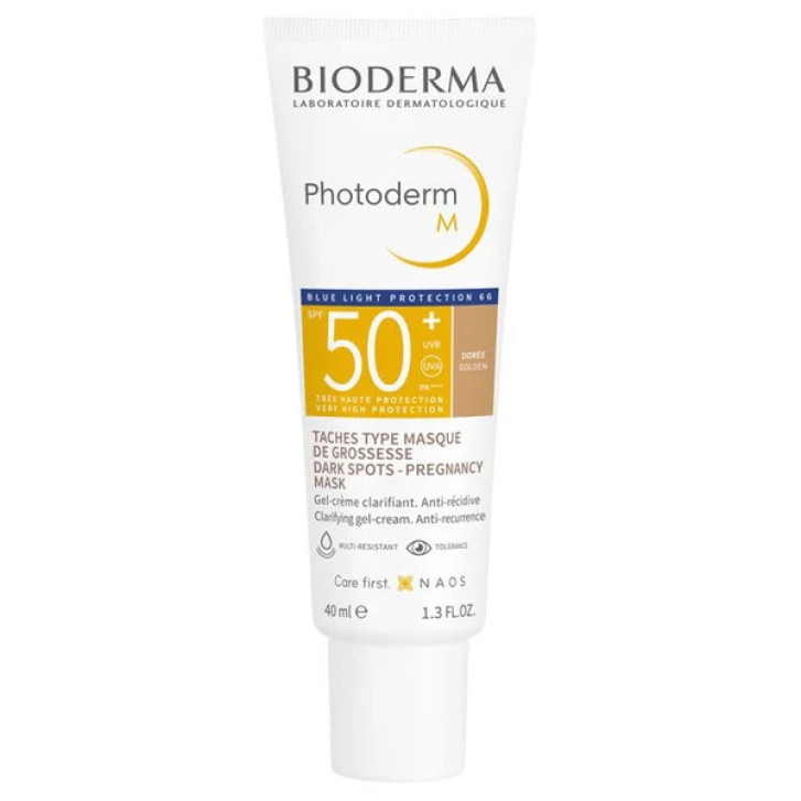 Photoderm M SPF50+ Dorée Crema Solare Viso 40ml - Bioderma