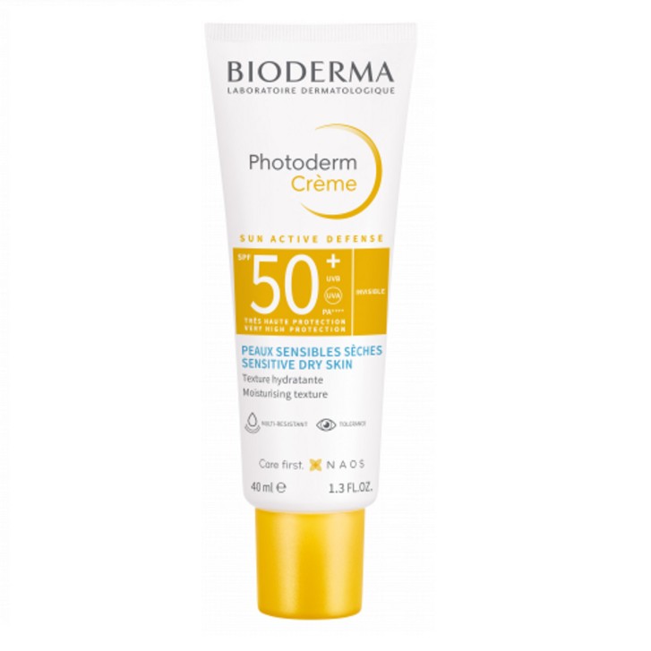 Photoderm Crema Solare SPF50+ 40ml per Pelli Sensibili - Bioderma