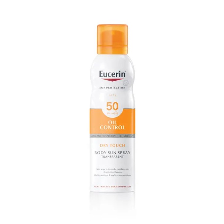 Eucerin Sun Tocco Secco SPF50 Spray Solare 200ml - Eucerin