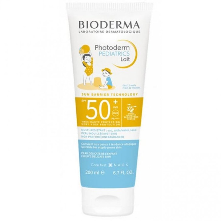 Latte Solare Bambini SPF50+ 200ml - Bioderma