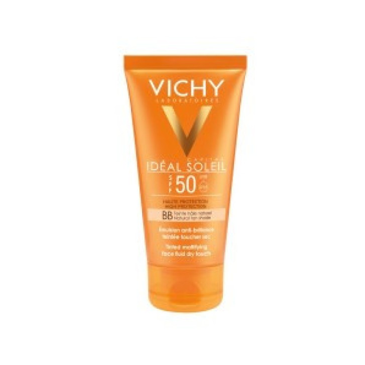 Ideal Soleil BB Emulsione Colorata Effetto Asciutto SPF 50 50ml - Vichy
