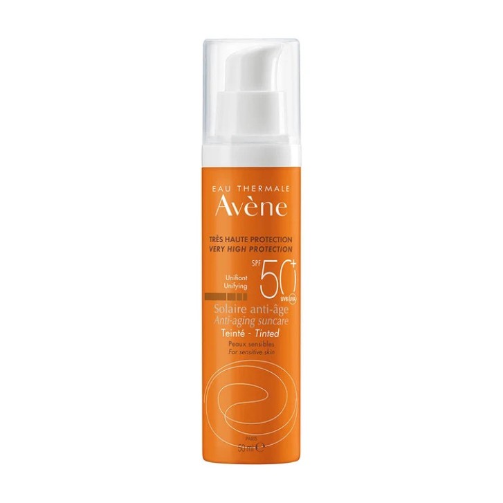 Trattamento Solare Anti-Età Colorato SPF 50+ 50ml - Avene