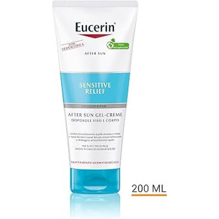 After Sun Sensitive Relief Crema-Gel Doposole 200ml - Eucerin After Sun Sensitive Relief Crema-Gel Doposole 200ml - Eucerin