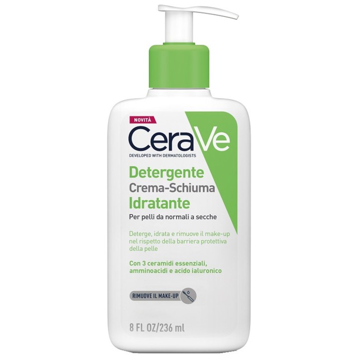 Detergente Crema Schiuma Idratante 236ml - CeraVe
