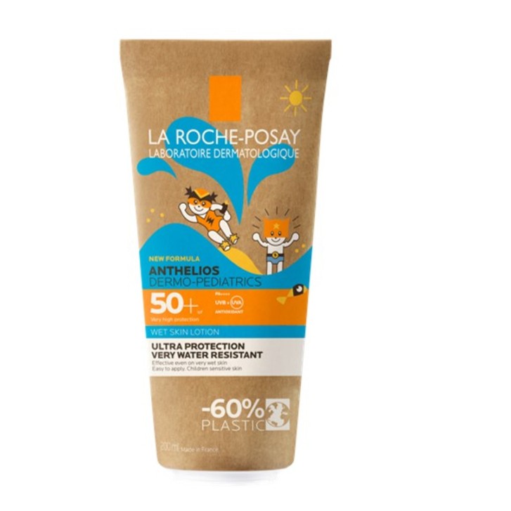 Anthelios Gel Pelle Bagnata SPF50+ Bambini 250ml - La Roche-Posay
