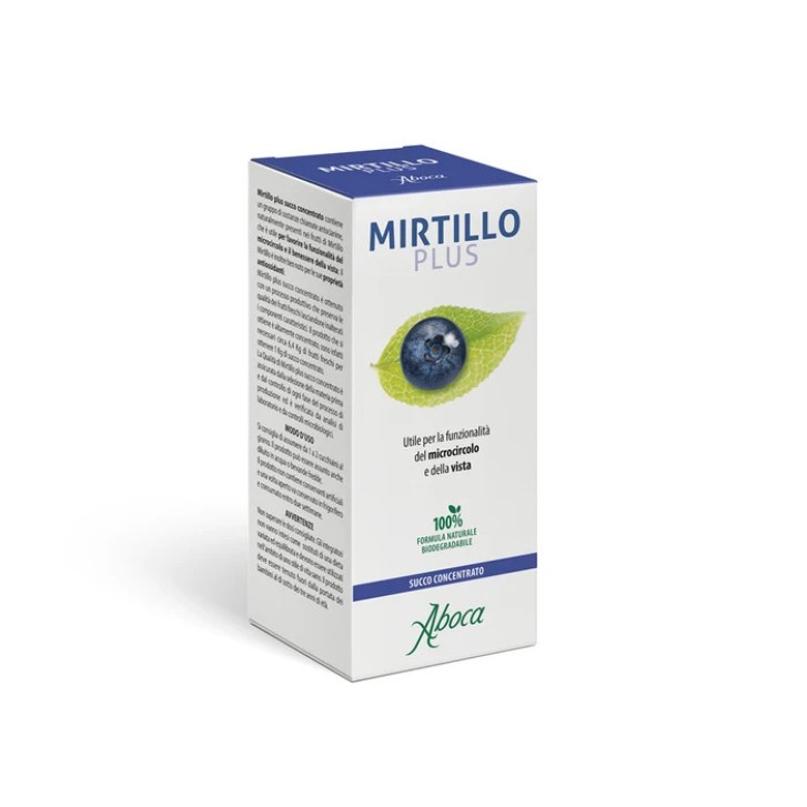 Mirtillo Plus Succo Concentrato per Microcircolo e Vista 100ml - Aboca