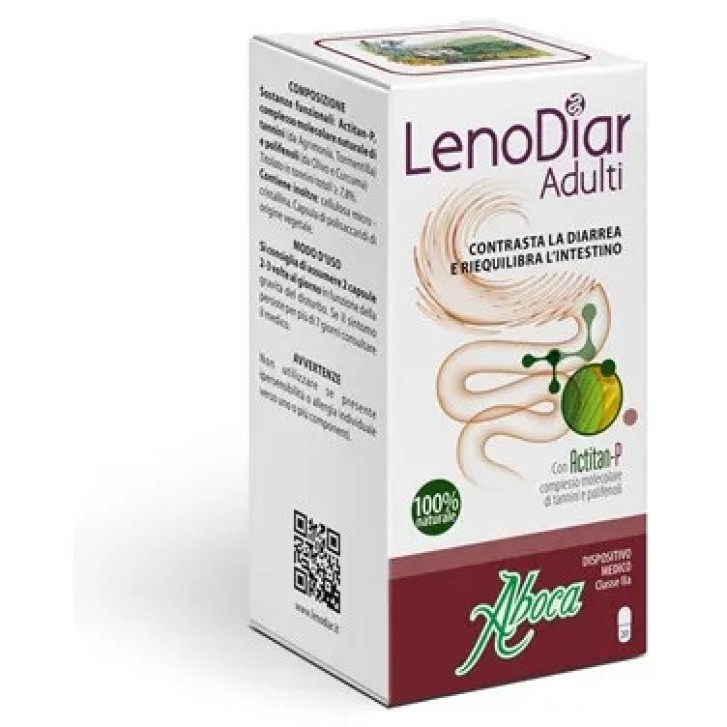 Lenodiar Adulti 20 Capsule da 500mg - Aboca
