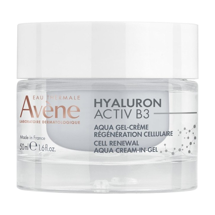 Avene Hyaluron Activ B3 Acqua Gel Crema Antietà Rigenerante Vaso 50ml - Avene