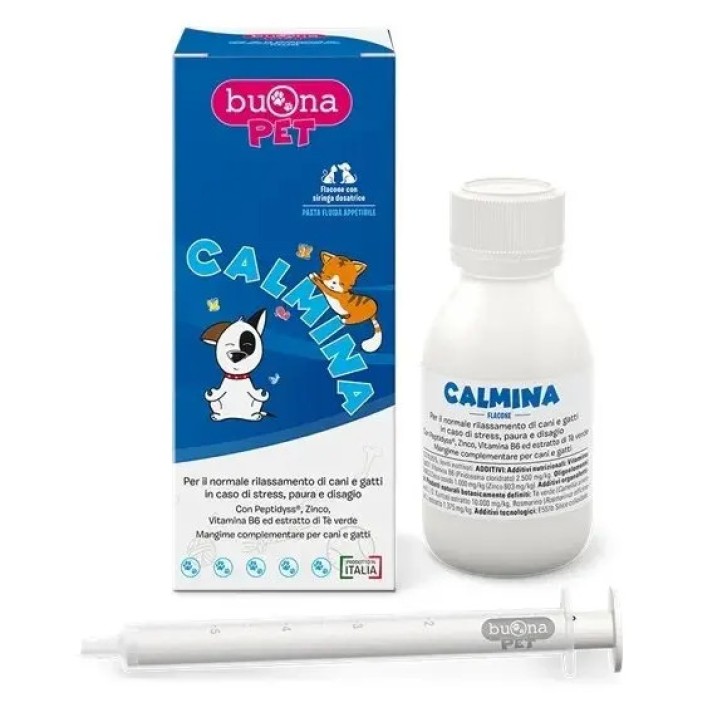 Calmina Buona Pet Mangime Complementare Cani e Gatti 60g - Buona Pet