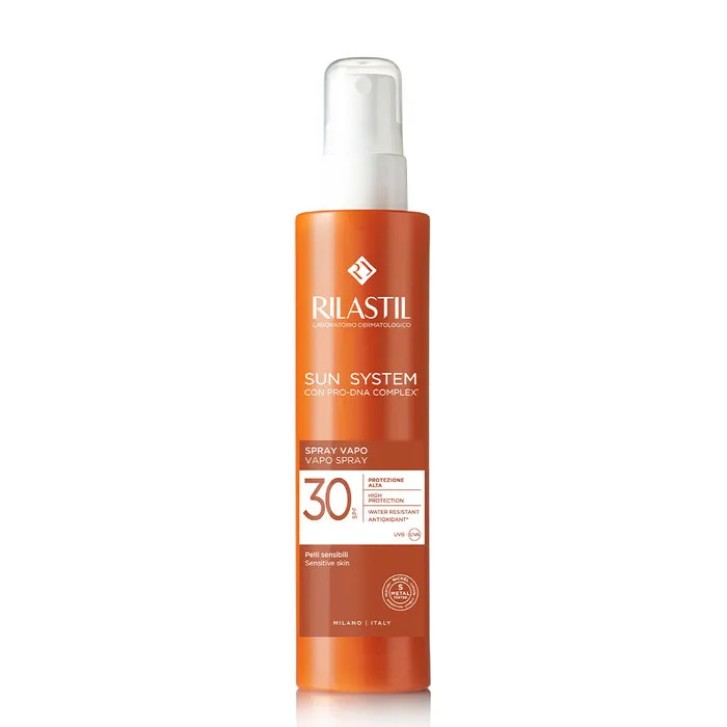 Solare Spray Vapo SPF 30 Protezione UVB UVA 200ml - Rilastil