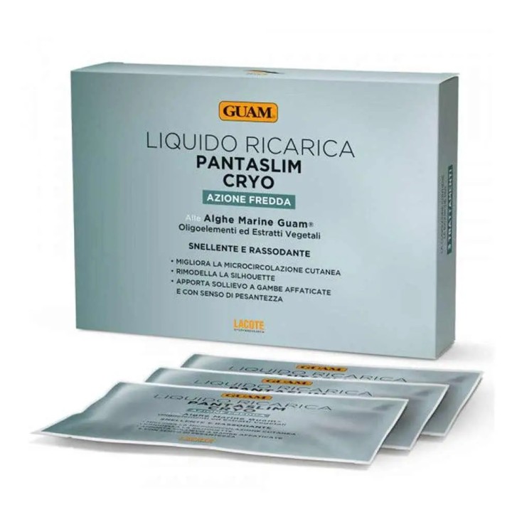 Pantaslim Cryo Ricarica Liquido Snellente Rassodante 3 x 100 ml - Guam