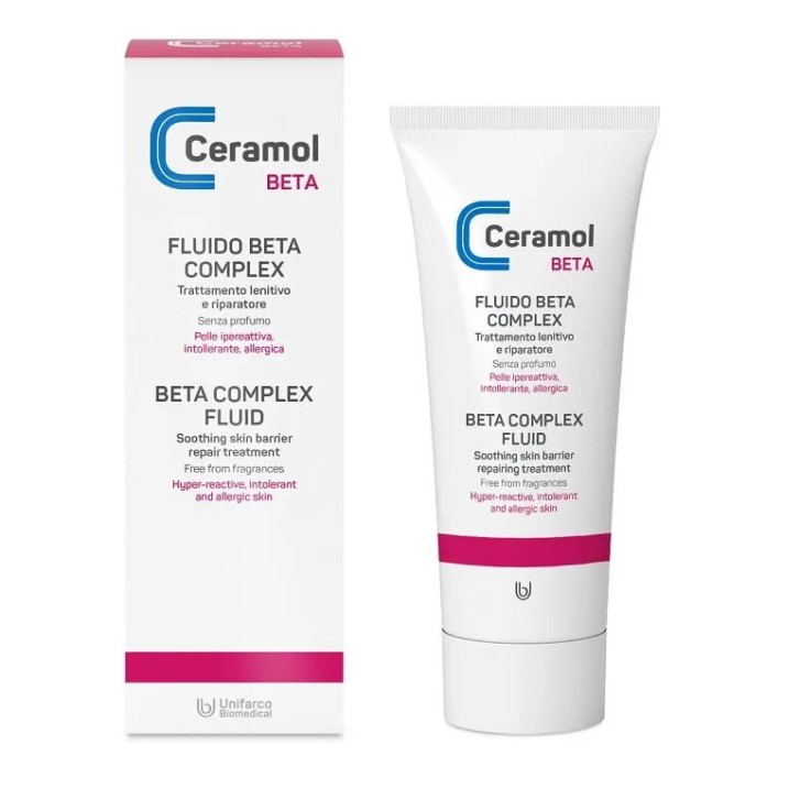 Ceramol Fluido Beta Complex Trattamento Arrossamenti 100ml - Unifarco Ceramol Fluido Beta Complex Trattamento Arrossamenti 100ml - Unifarco