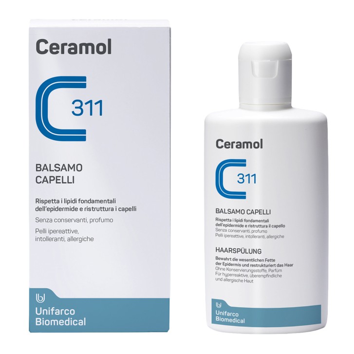 Ceramol Balsamo Capelli Ripara e Idrata 200ml - Unifarco