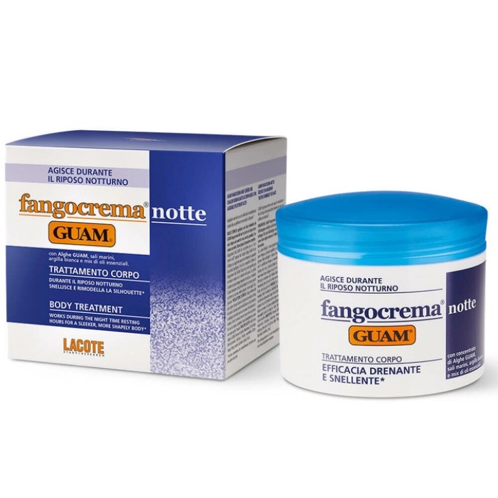 Fangocrema Notte Trattamento Corpo Snellisce e Rimodella 500ml - Guam
