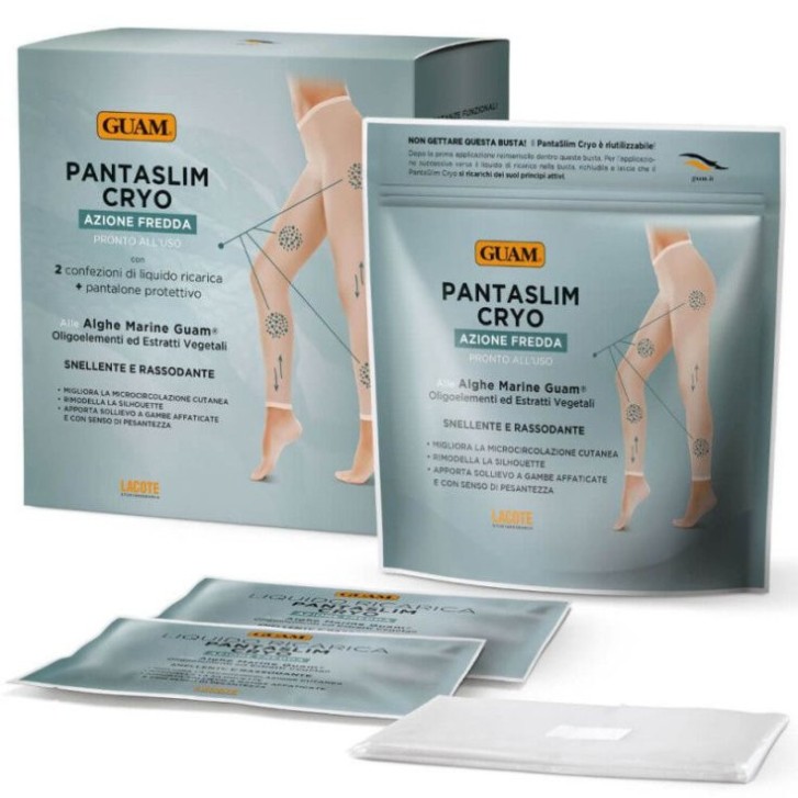 Pantaslim Cryo Ricarica 2x100ml Trattamento Snellente Gambe - Guam