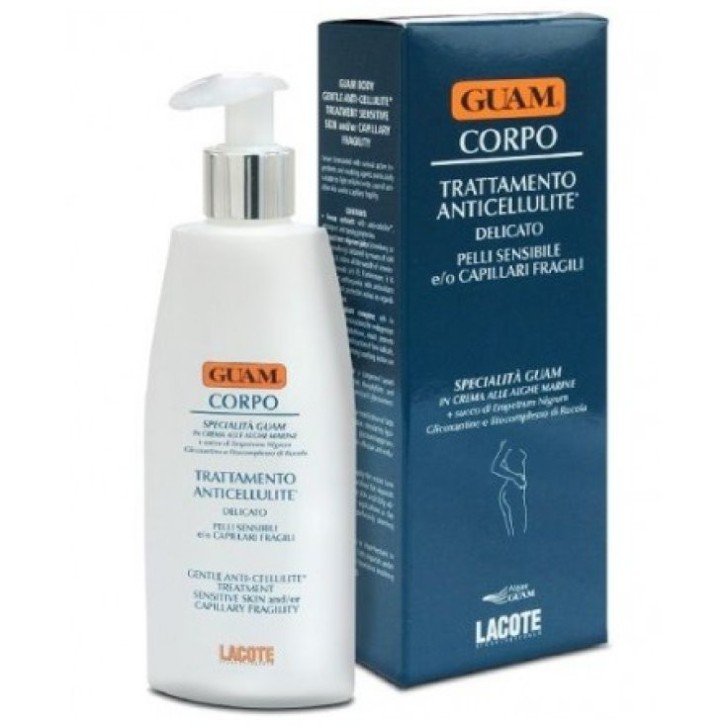 Crema Corpo Anticellulite Delicata Pelli Sensibili 200ml - Guam