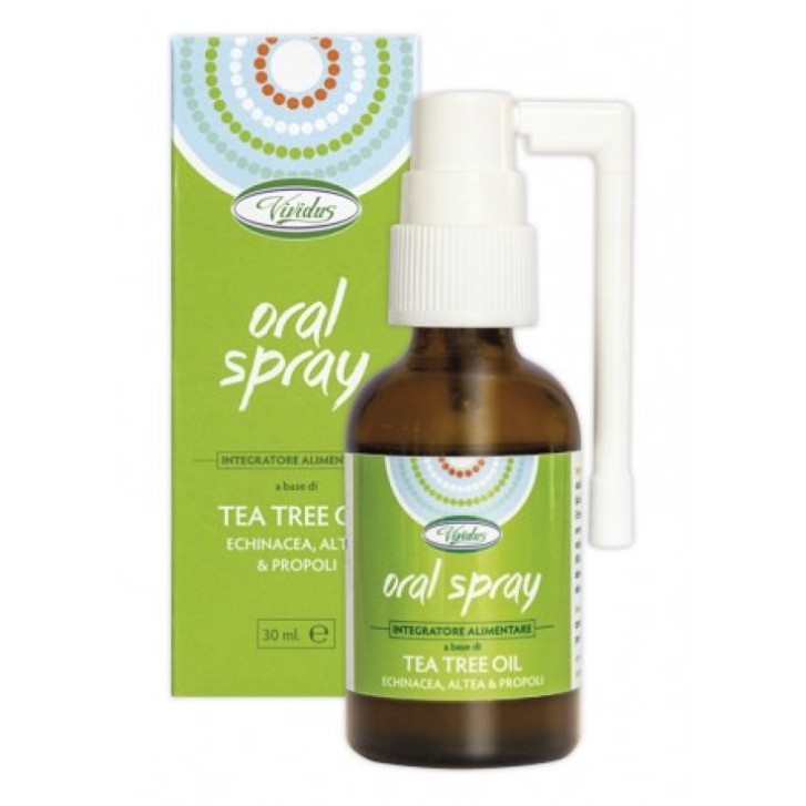Tea Tree Oral Spray Sollievo Gola 30ml - Vividus