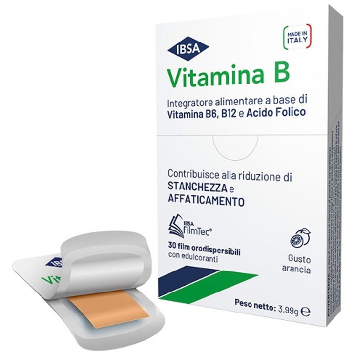 Vitamina B Integratore Film Orodispersibili 30 film - Ibsa
