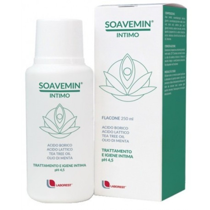 Soavemin Intimo Detergente con Acido Borico 250ml - Uriach