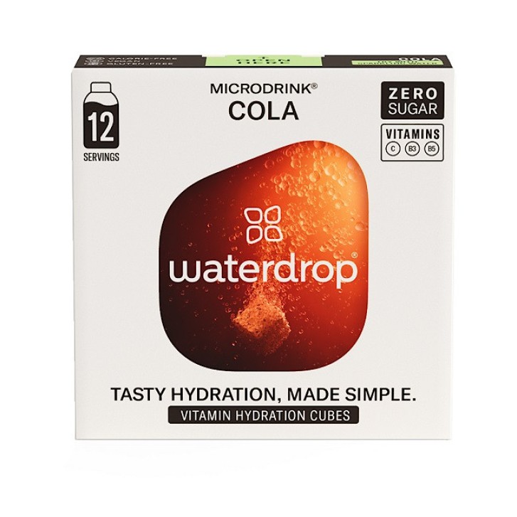 Waterdrop Microdrink Cola Cubetti Effervescenti Senza Zucchero 12 pz - Waterdrop