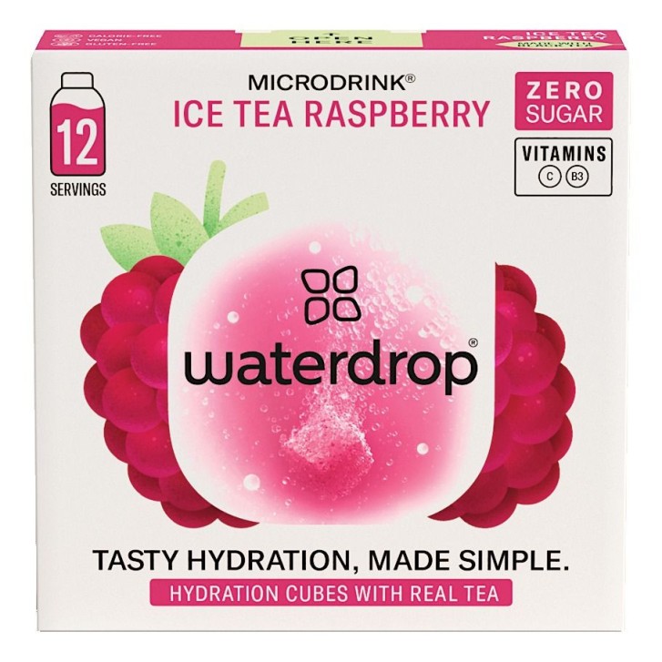 Waterdrop Microdrink Tè Freddo Lampone 12 Cubetti - Waterdrop