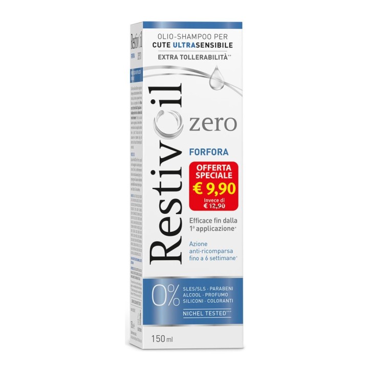 Restivoil Zero Forfora Olio-Shampoo Cute Sensibile 150ml - Restiv-Oil