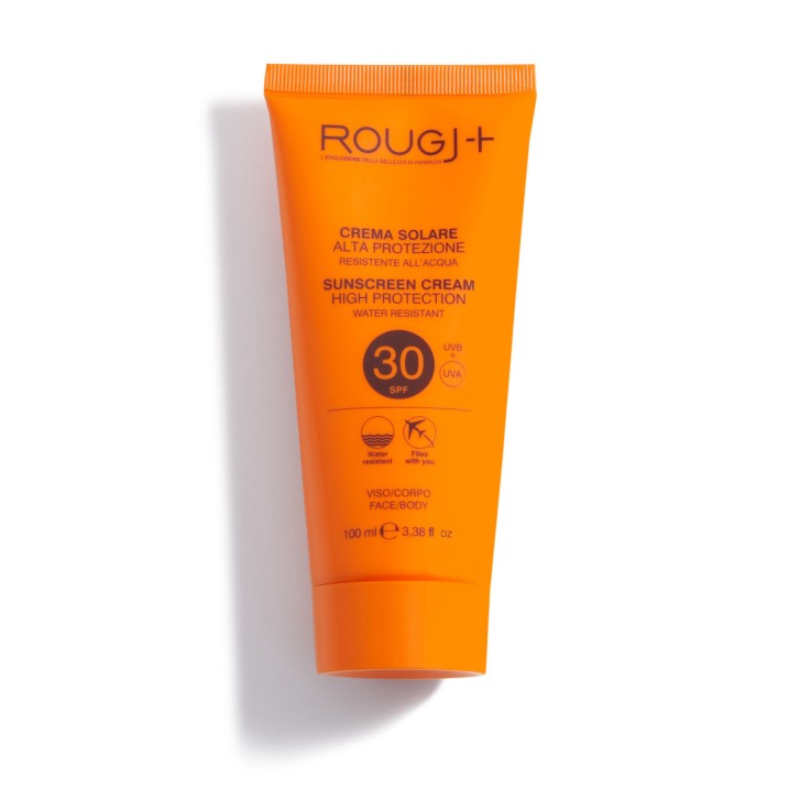 Crema Solare Alta Protezione SPF 30 100ml - Rougj
