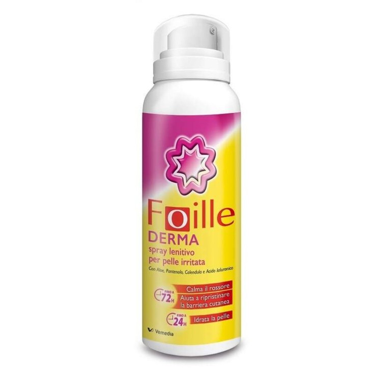 Spray Lenitivo Pelle Irritata con Acido Ialuronico, Aloe Vera 150ml - Foille