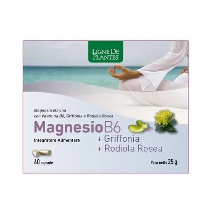 Magnesio B6 Griffonia Rodiola Ligne De Plantes Integratore 60 Capsule - Ligne De Plantes Magnesio B6 Griffonia Rodiola Ligne De Plantes Integratore 60 Capsule - Ligne De Plantes