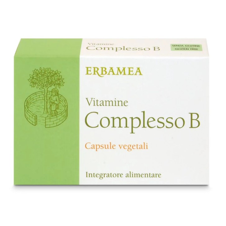 Complesso B Erbamea Vitamine 24 Capsule Vegetali - Erbamea Complesso B Erbamea Vitamine 24 Capsule Vegetali - Erbamea