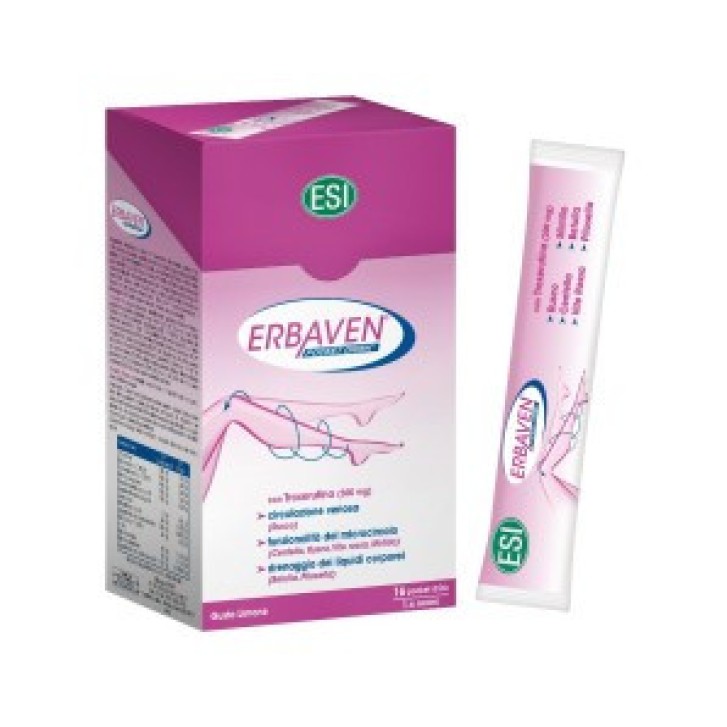 Erbaven Pocket Drink Integratore microcircolo gambe pesanti 16 pezzi - ESI