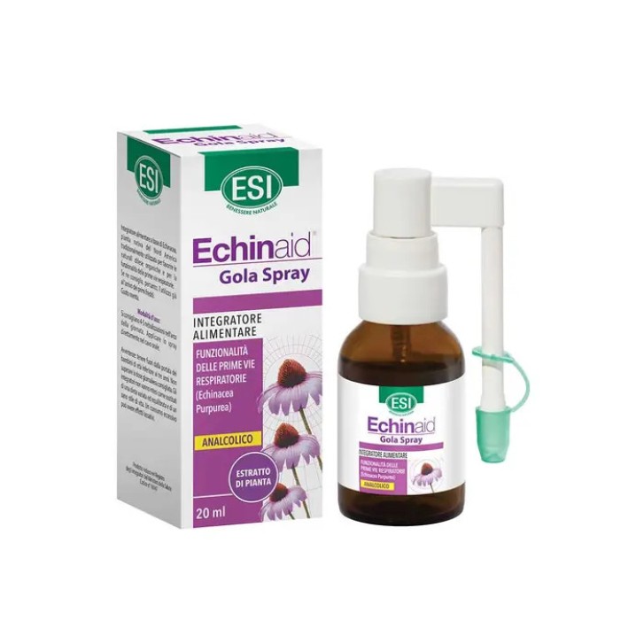 Echinaid Gola Spray Analcolico Integratore Menta 20ml - ESI