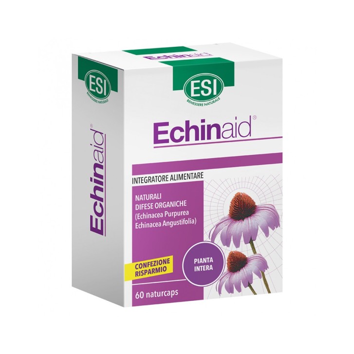 Echinaid Alta Potenza Integratore per Difese Immunitarie 60 Capsule - ESI