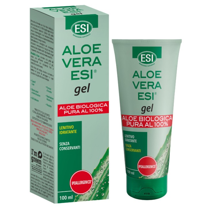 Aloe Vera Gel Puro Idratante e Lenitivo 100ml - Esi